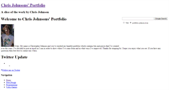Desktop Screenshot of portfolio.cjohnson.id.au