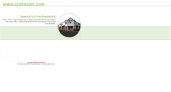 Desktop Screenshot of cjohnson.com